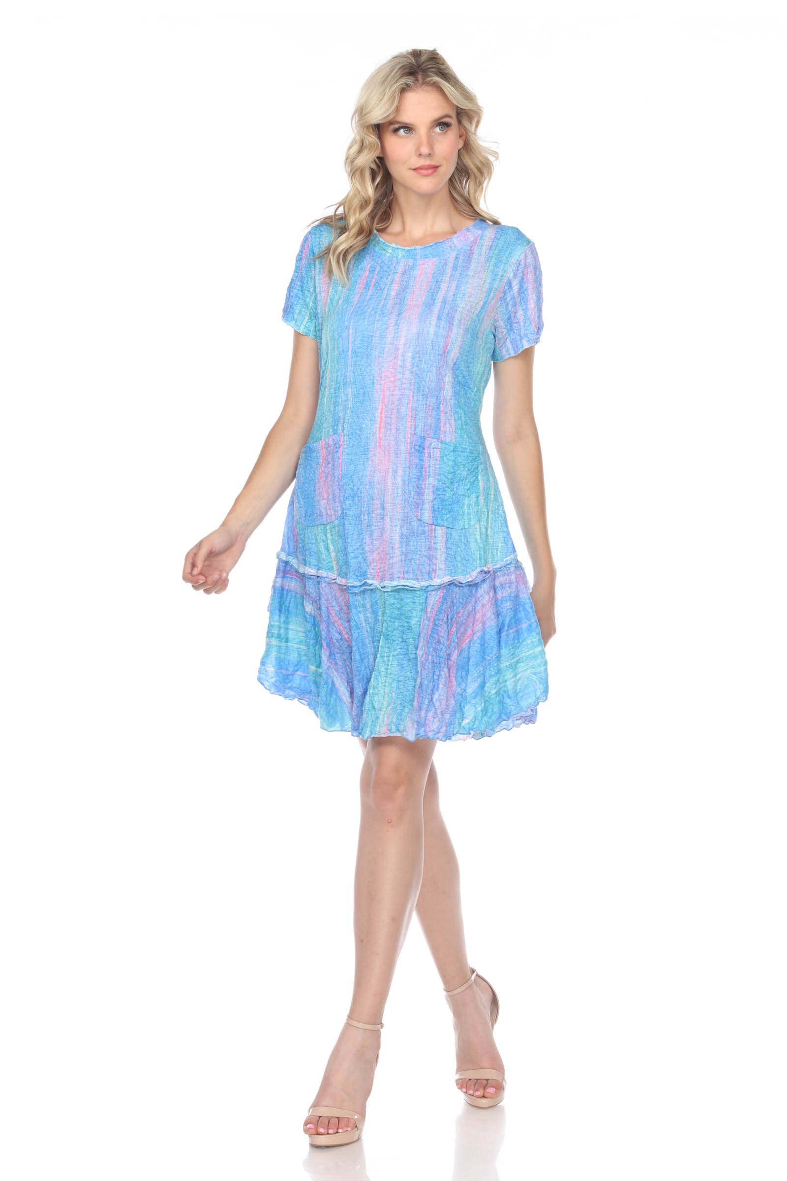 Riley Dress - Aurora Streak - CARINE