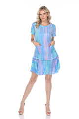 Riley Dress - Aurora Streak - CARINE