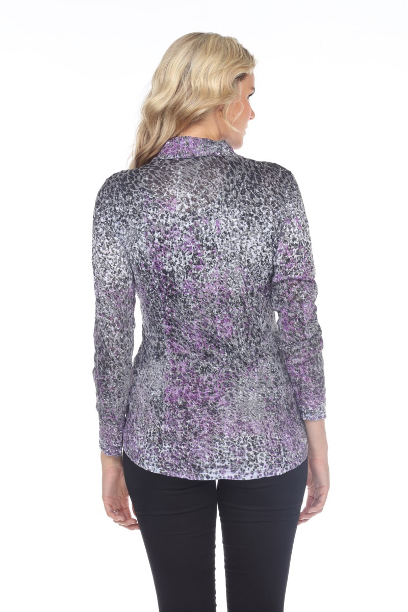 Elle Cardigan - Violet Impact - CARINE