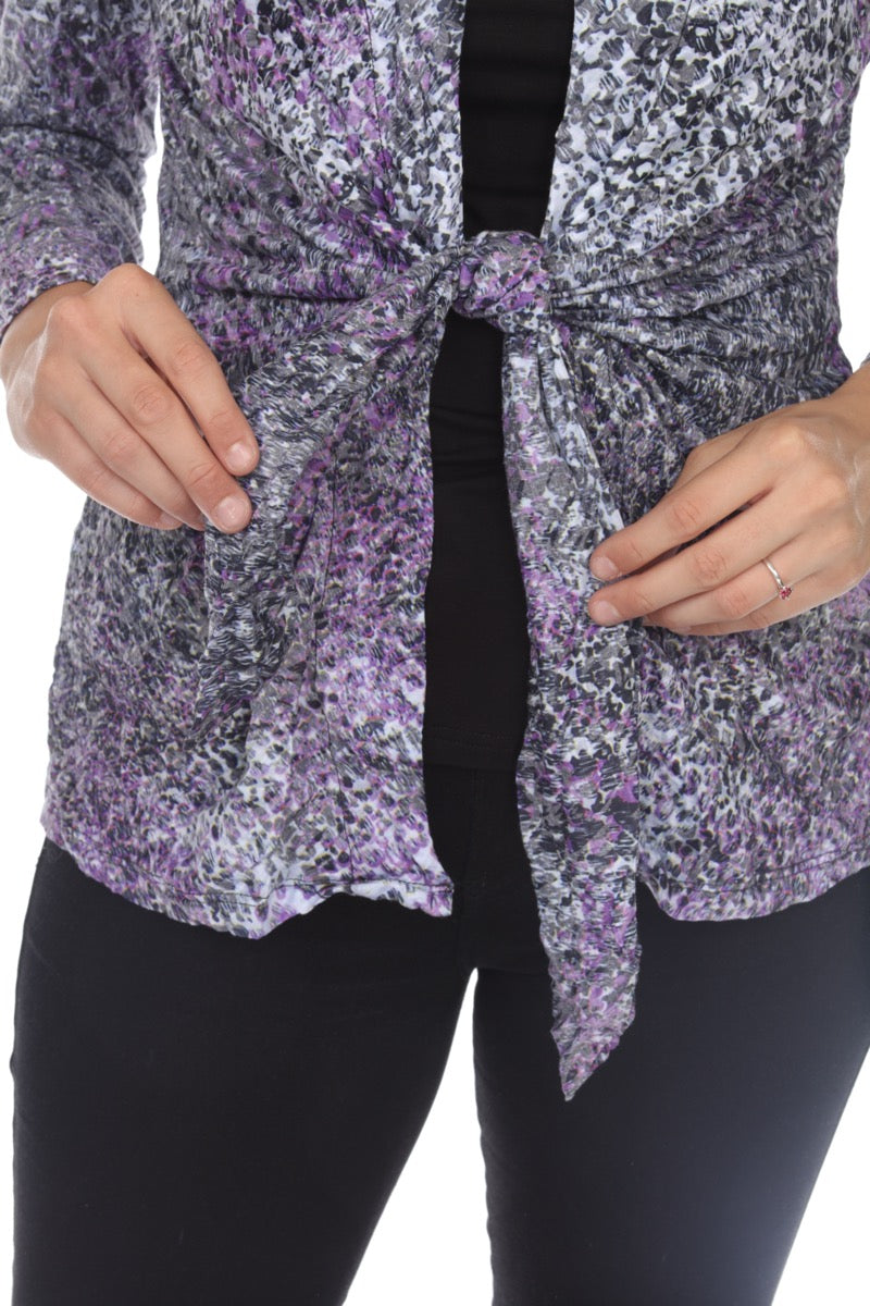 Elle Cardigan - Violet Impact - CARINE