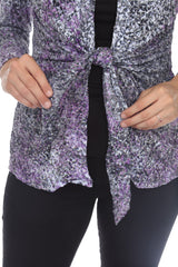 Elle Cardigan - Violet Impact - CARINE