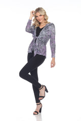 Elle Cardigan - Violet Impact - CARINE