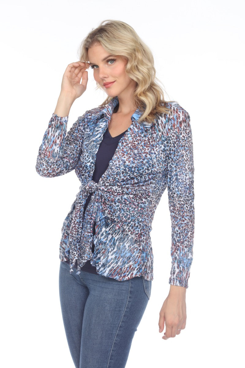 Elle Cardigan - Animal Spots - CARINE