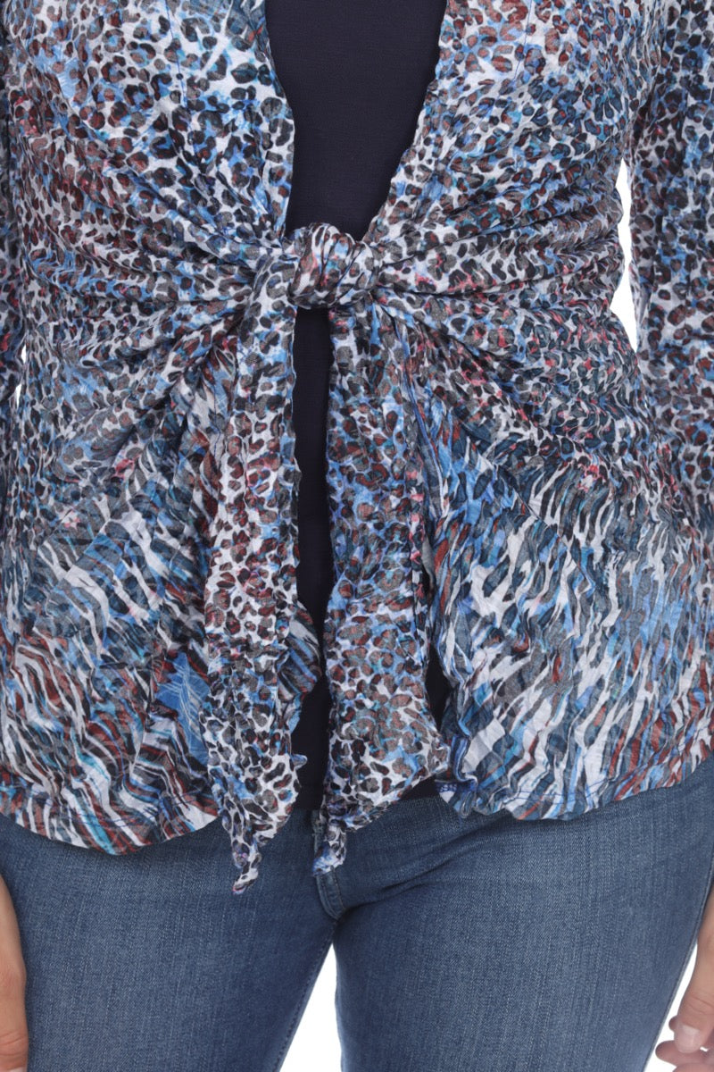 Elle Cardigan - Animal Spots - CARINE