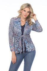 Elle Cardigan - Animal Spots - CARINE