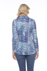 Elle Cardigan - Sky Glitter - CARINE