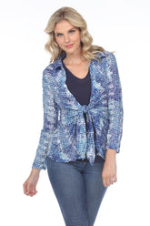 Elle Cardigan - Sky Glitter - CARINE