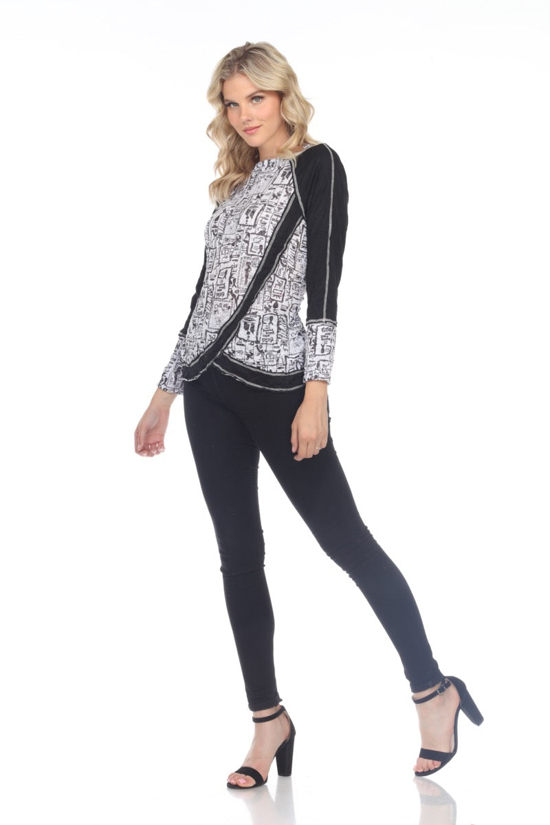 Patricia Top - Egyptian Symbols - CARINE