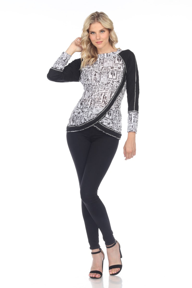 Patricia Top - Egyptian Symbols - CARINE