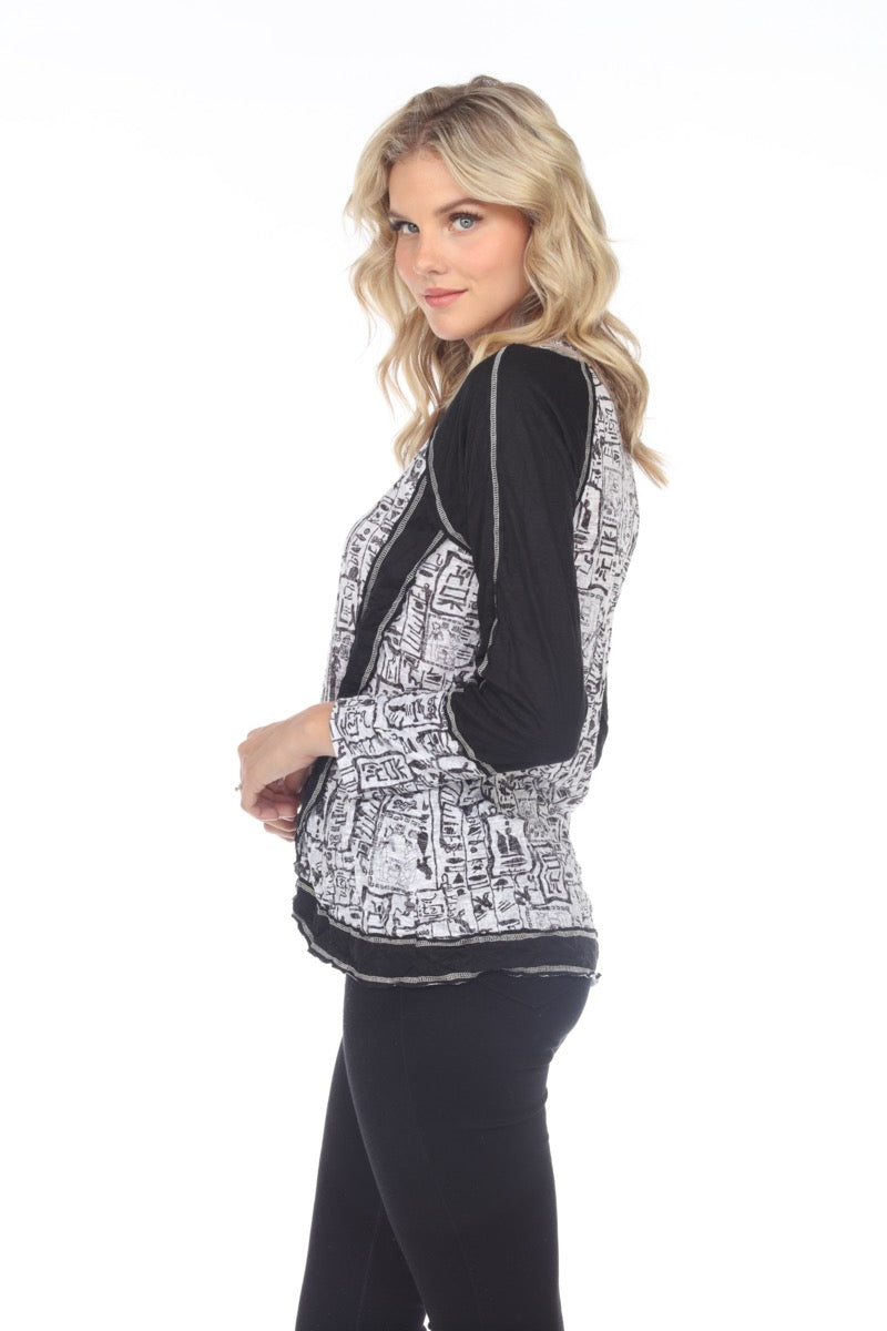 Patricia Top - Egyptian Symbols - CARINE