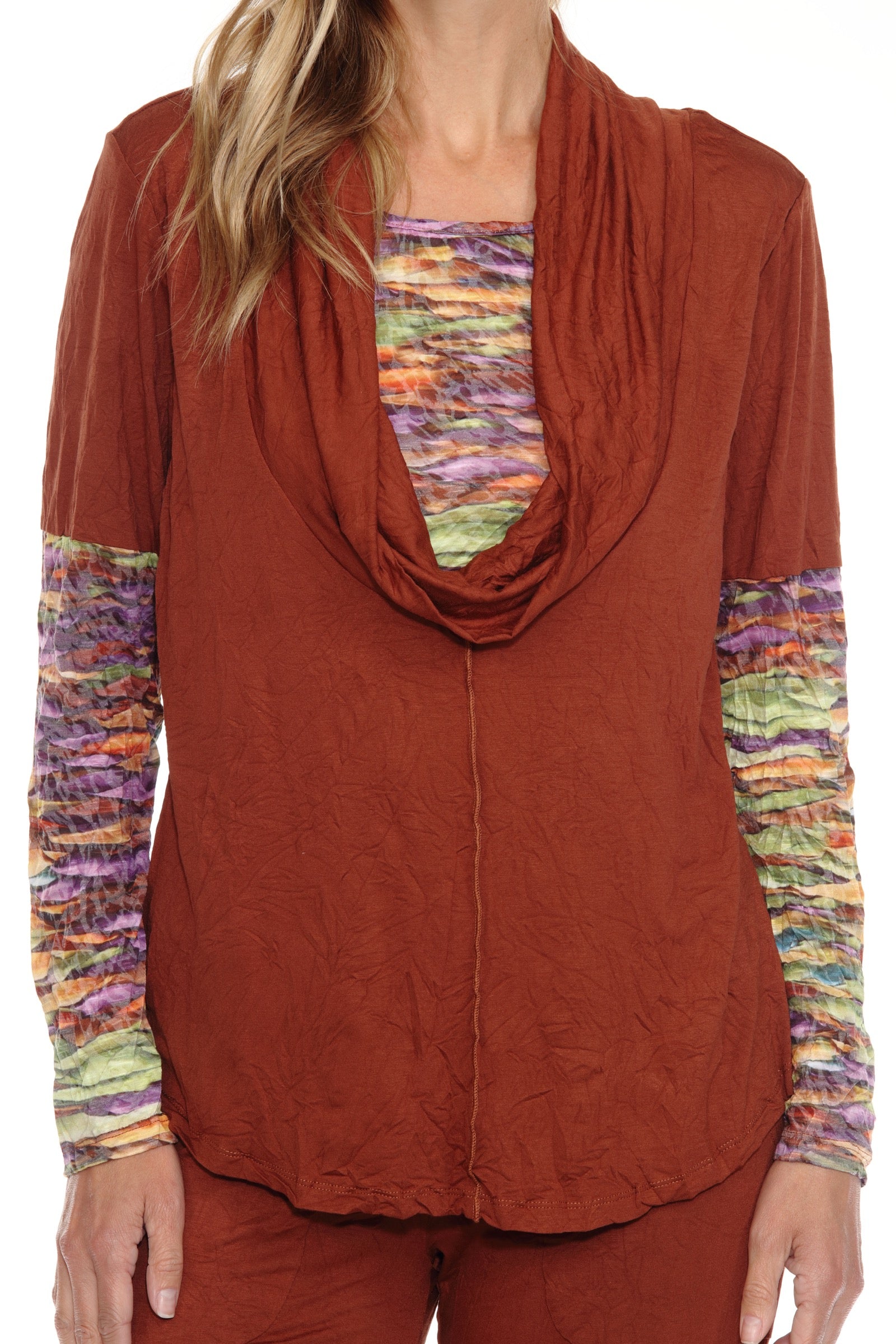 Peyton Top - Sunset Ribbons