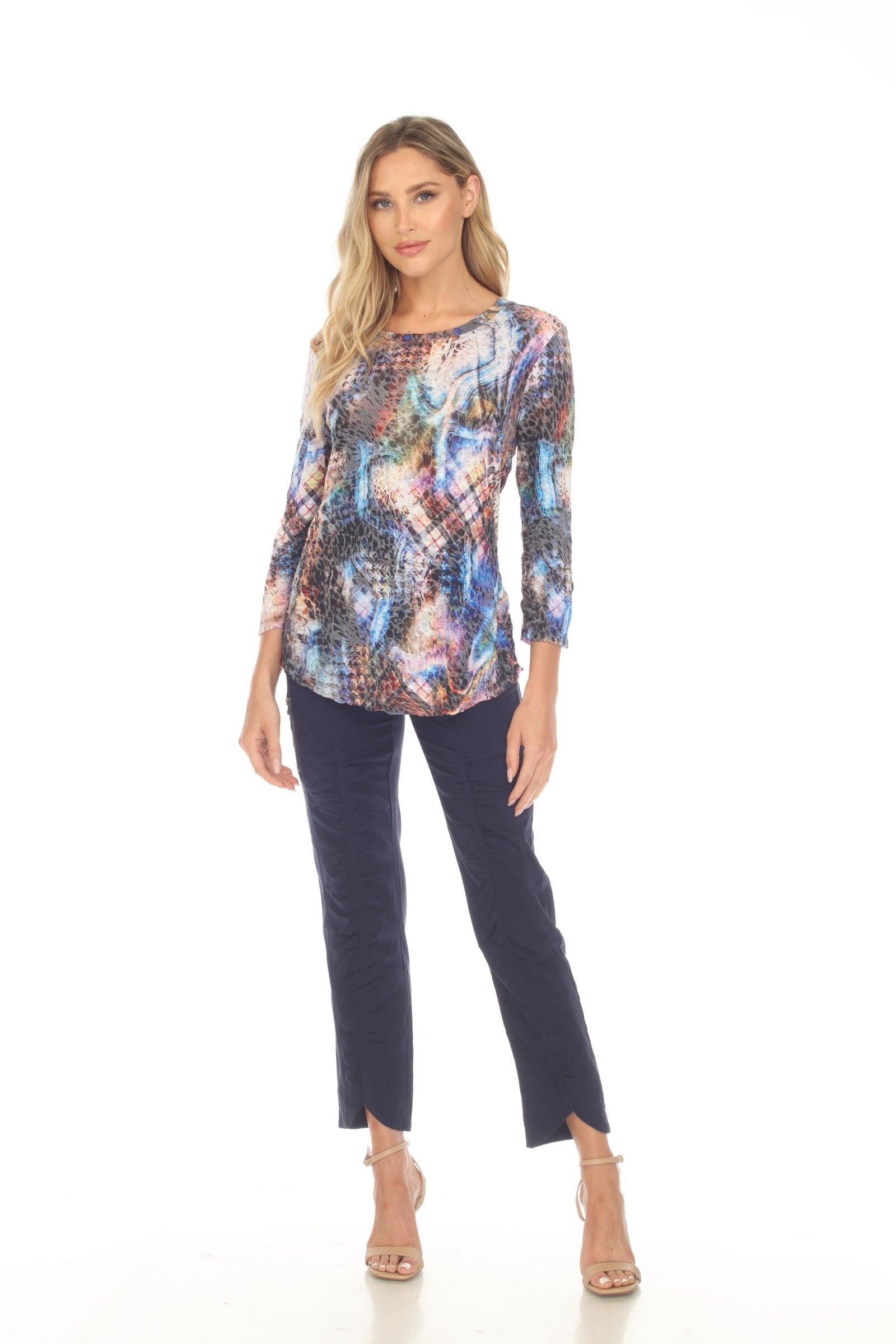 Round-Neck Top - Wild Essence