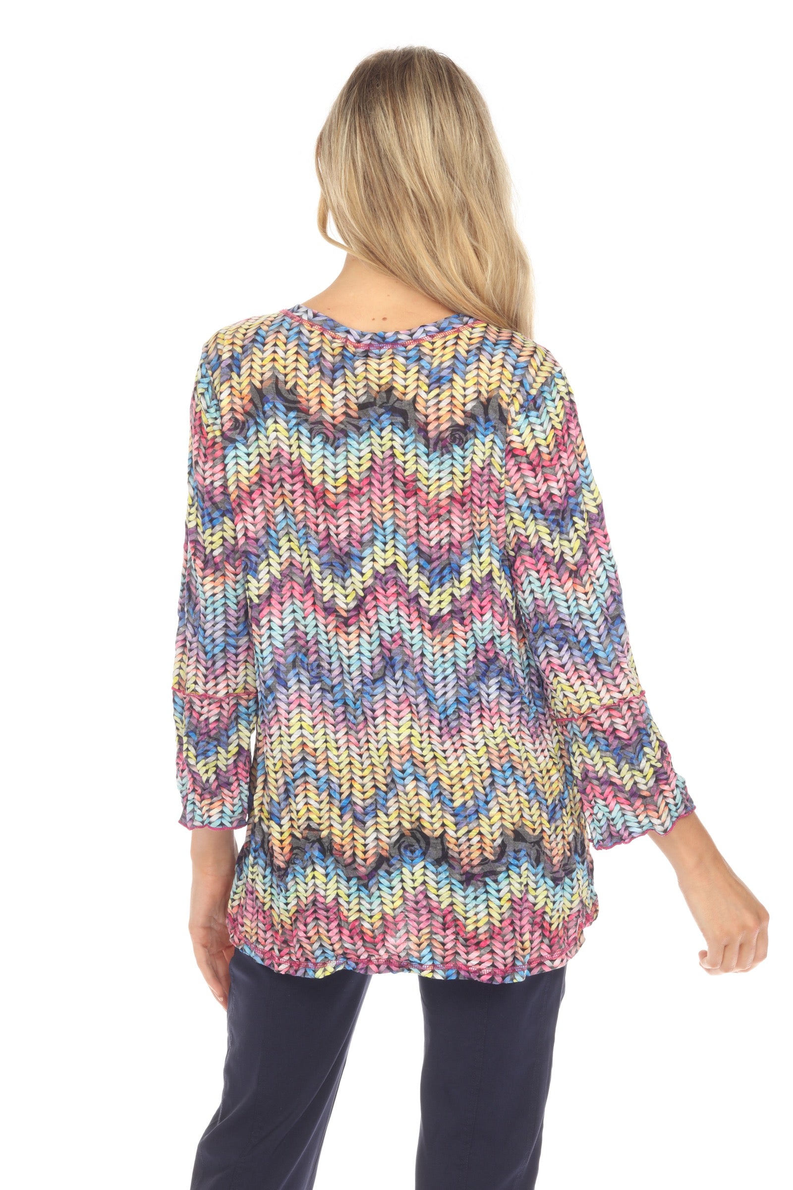 Julia Top - Glitter Weave