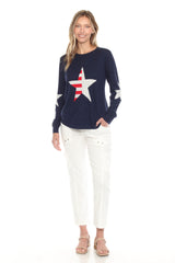 Stars and Stripes Cotton  Sweater