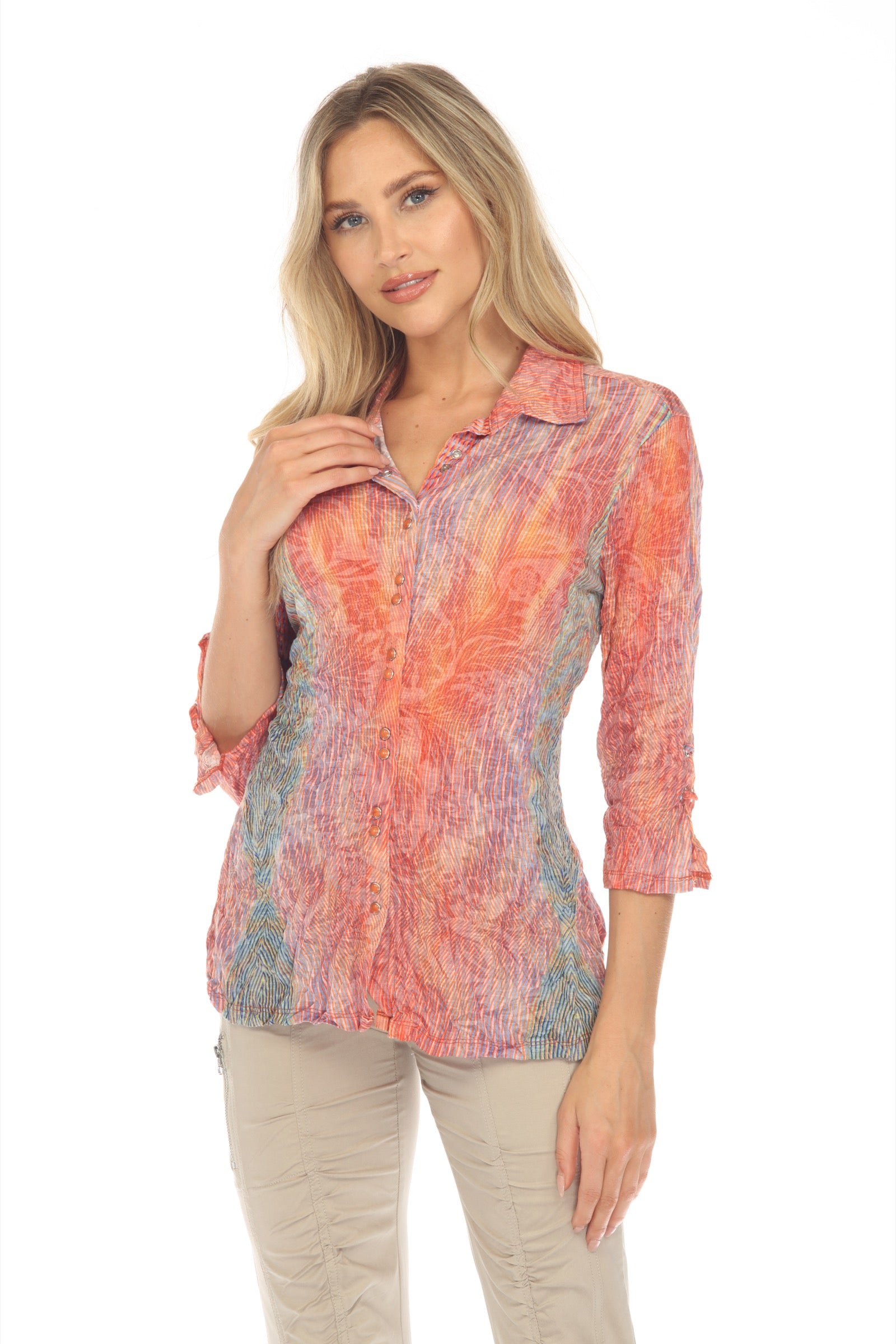 Sabrina Shirt - Horizon Lines