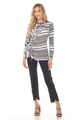Joelle Top - Zebra Prism - CARINE