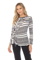 Joelle Top - Zebra Prism - CARINE