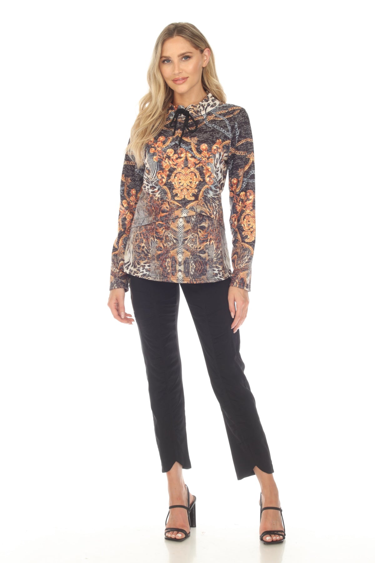 Jillian Pullover - Gilded Crest - CARINE