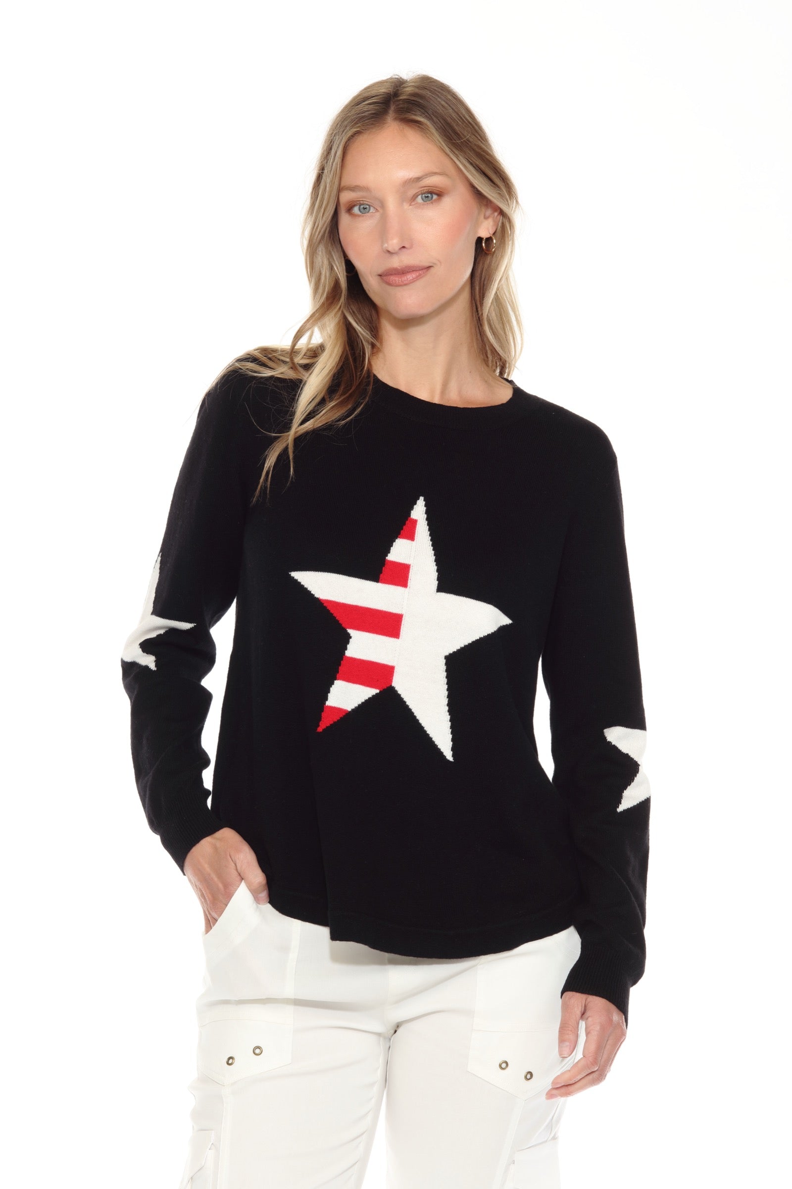Stars and Stripes Cotton  Sweater