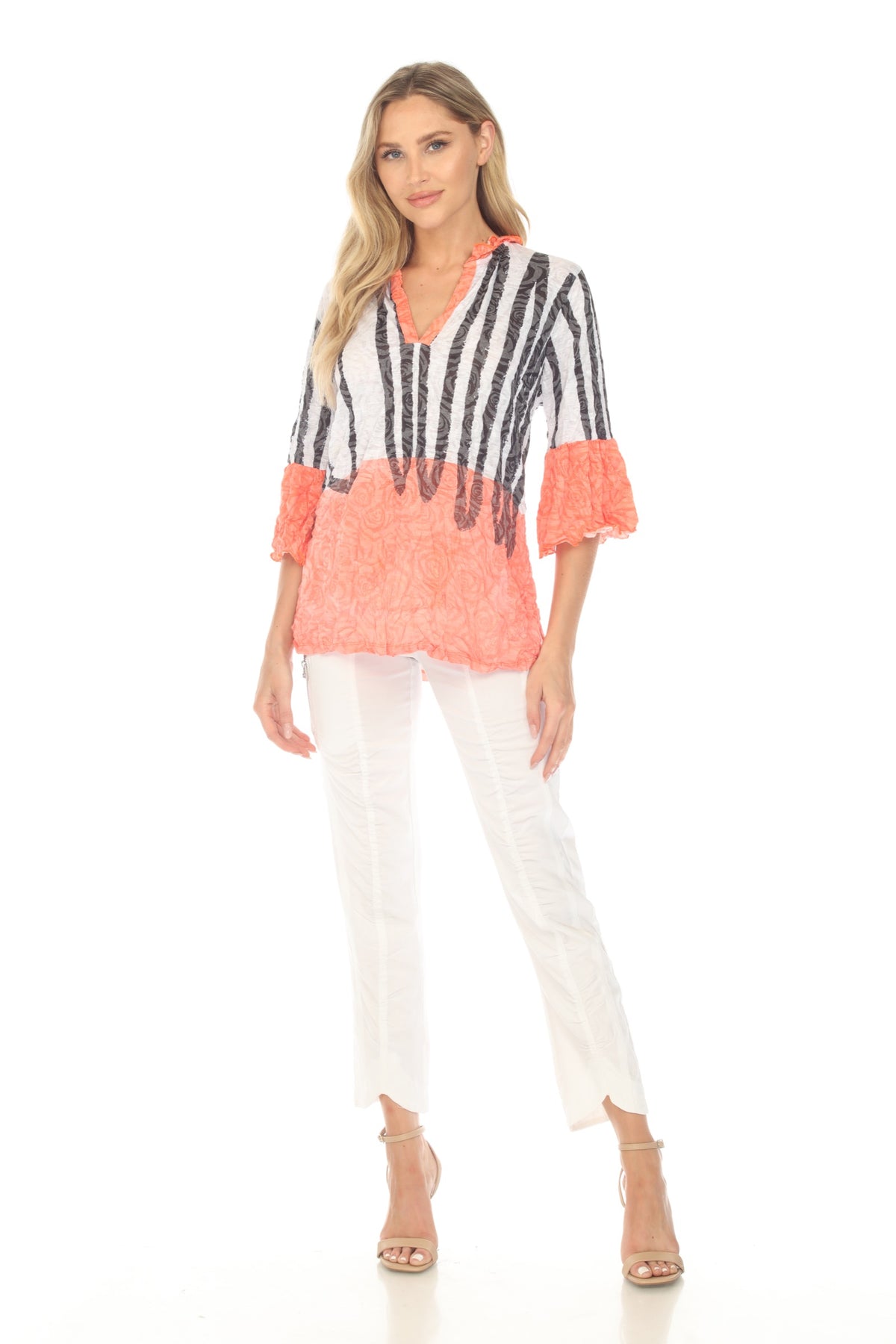 Cora Top - Mandarin Sketch - CARINE