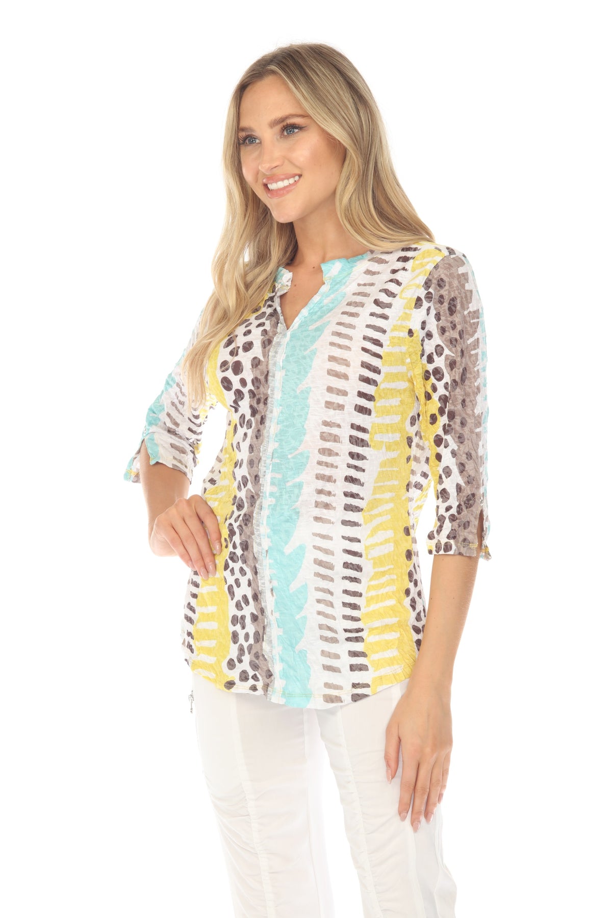 Pamela Top - Mint Twist - CARINE