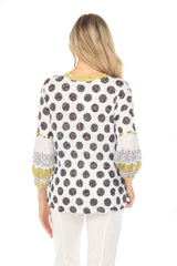 Carla Top - Mixed Dots - CARINE