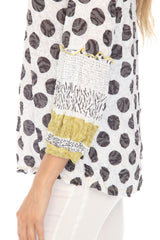 Carla Top - Mixed Dots - CARINE