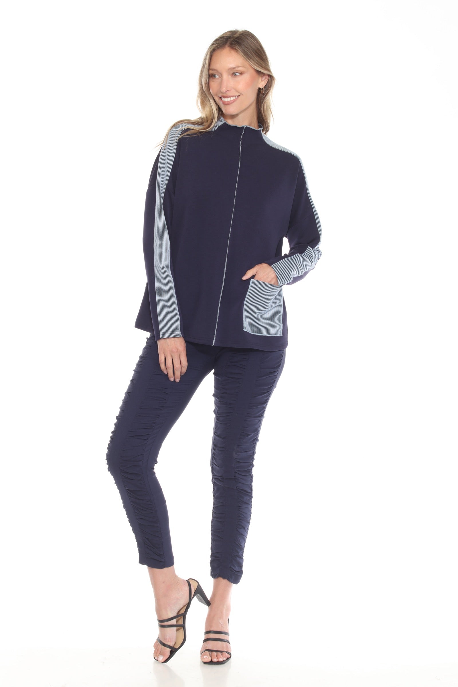 Rib Trim 1pkt Pullover