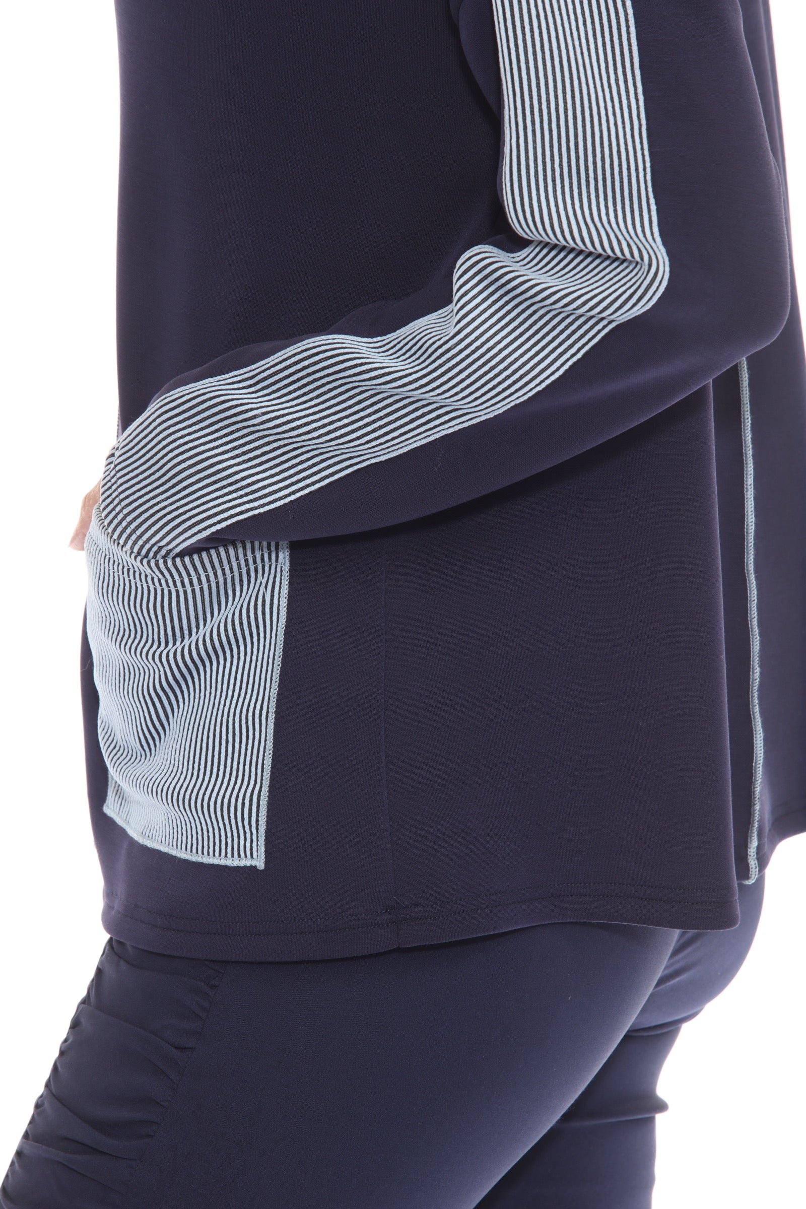 Rib Trim 1pkt Pullover