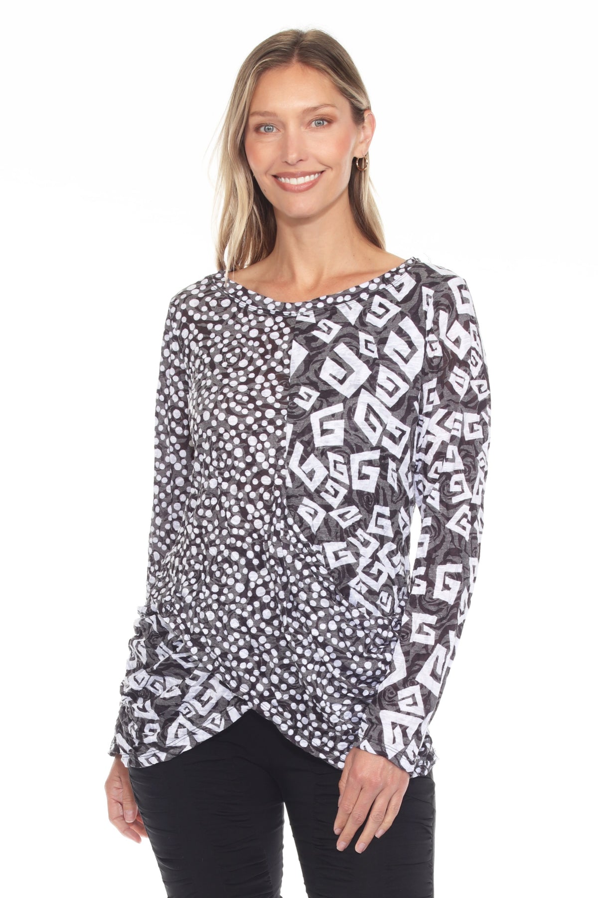 Evelyn Top - Pixel Dots