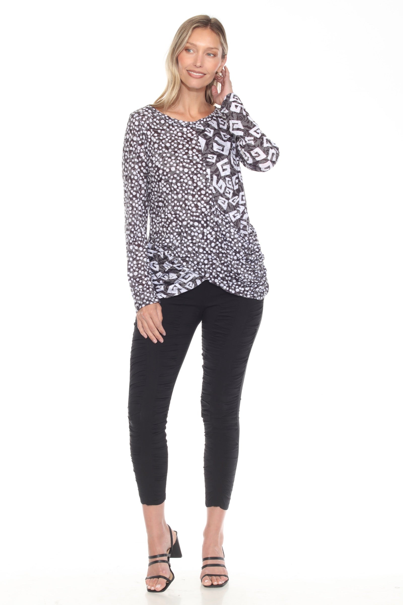 Evelyn Top - Pixel Dots