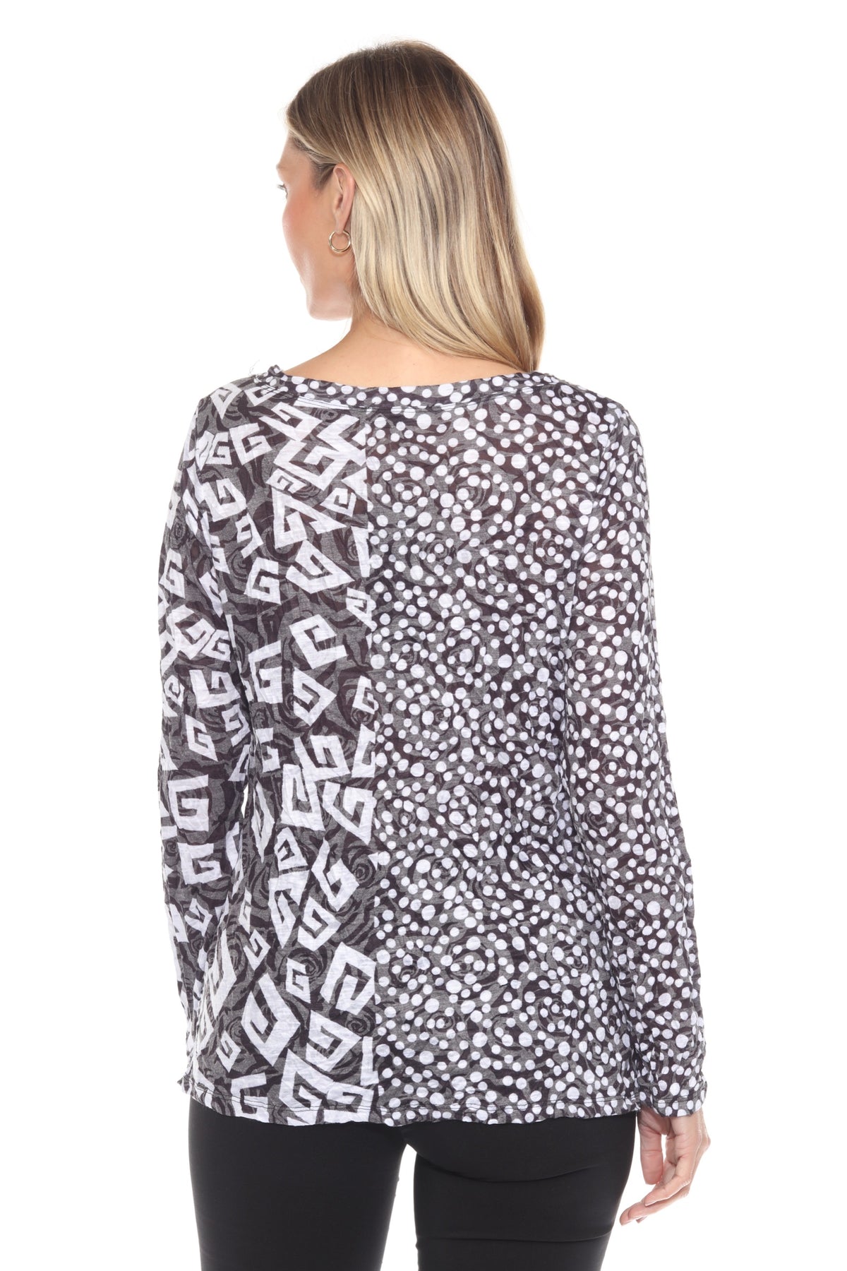 Evelyn Top - Pixel Dots - CARINE