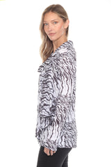 Kiley Top - Stripe Pulse
