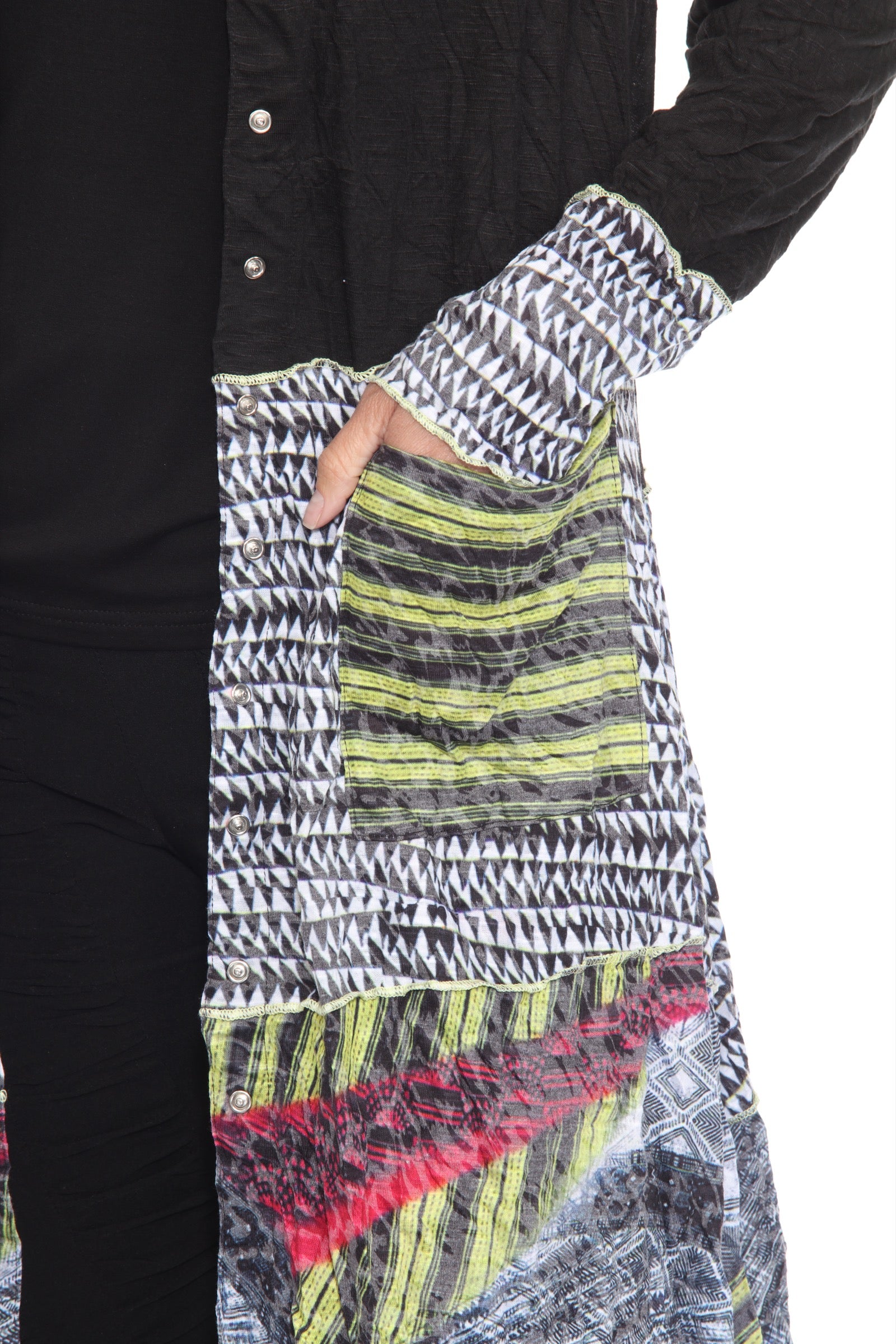 Duster Dress Jacket - Spectrum Dash