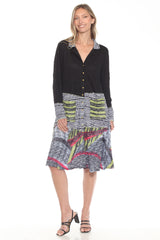 Duster Dress Jacket - Spectrum Dash - CARINE