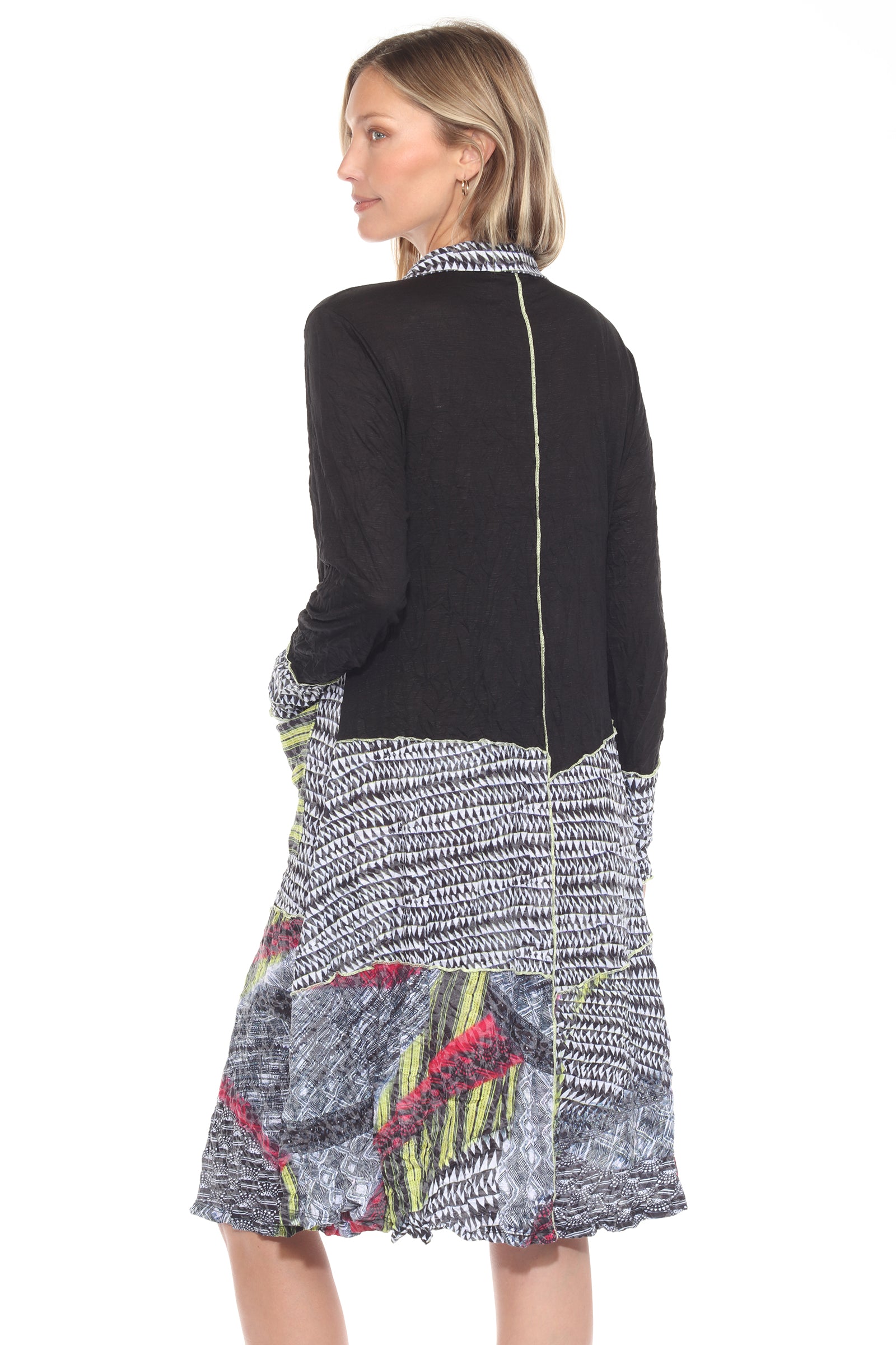 Duster Dress Jacket - Spectrum Dash