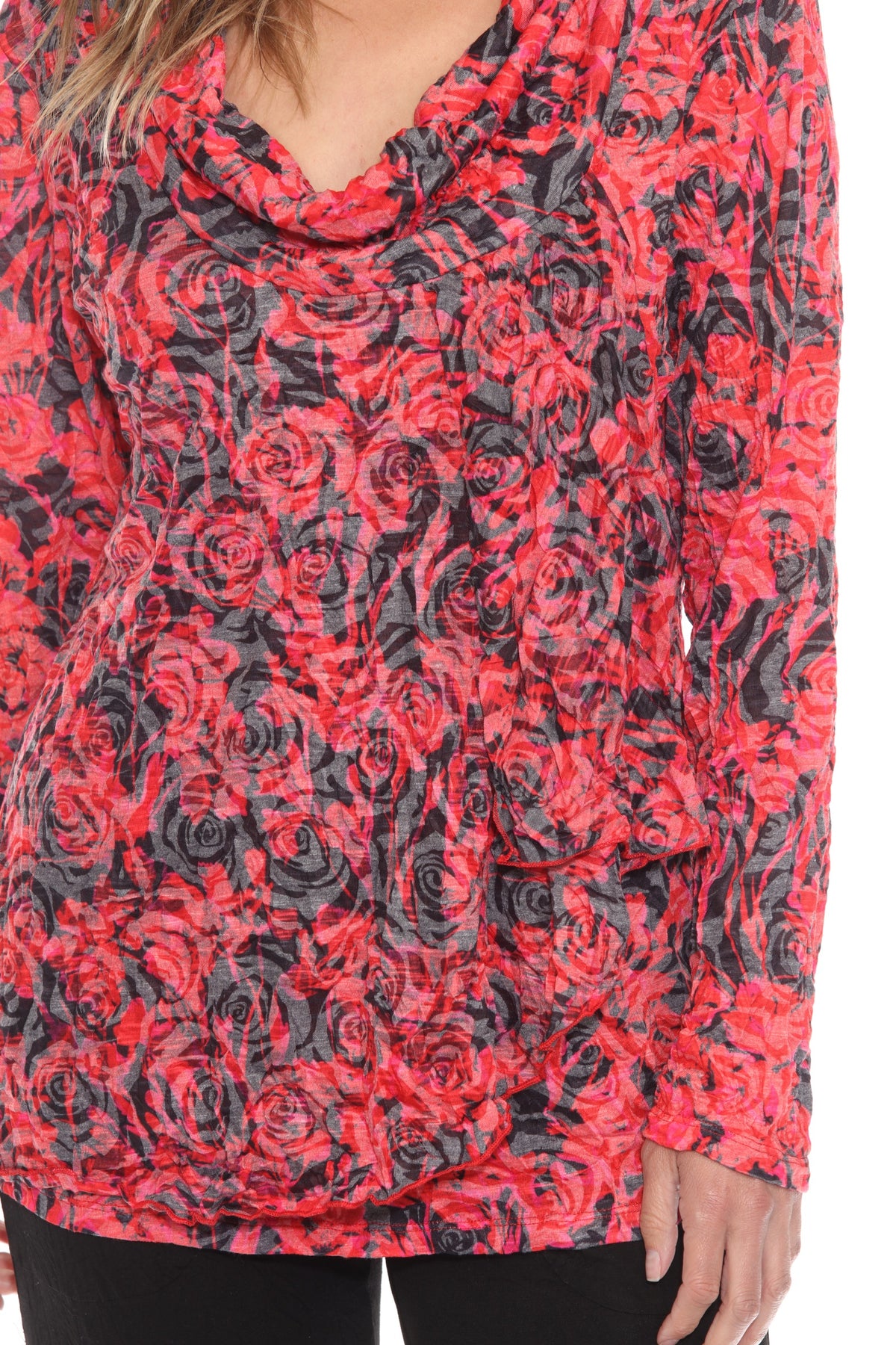 Kiley Top - Scarlet Rose - CARINE