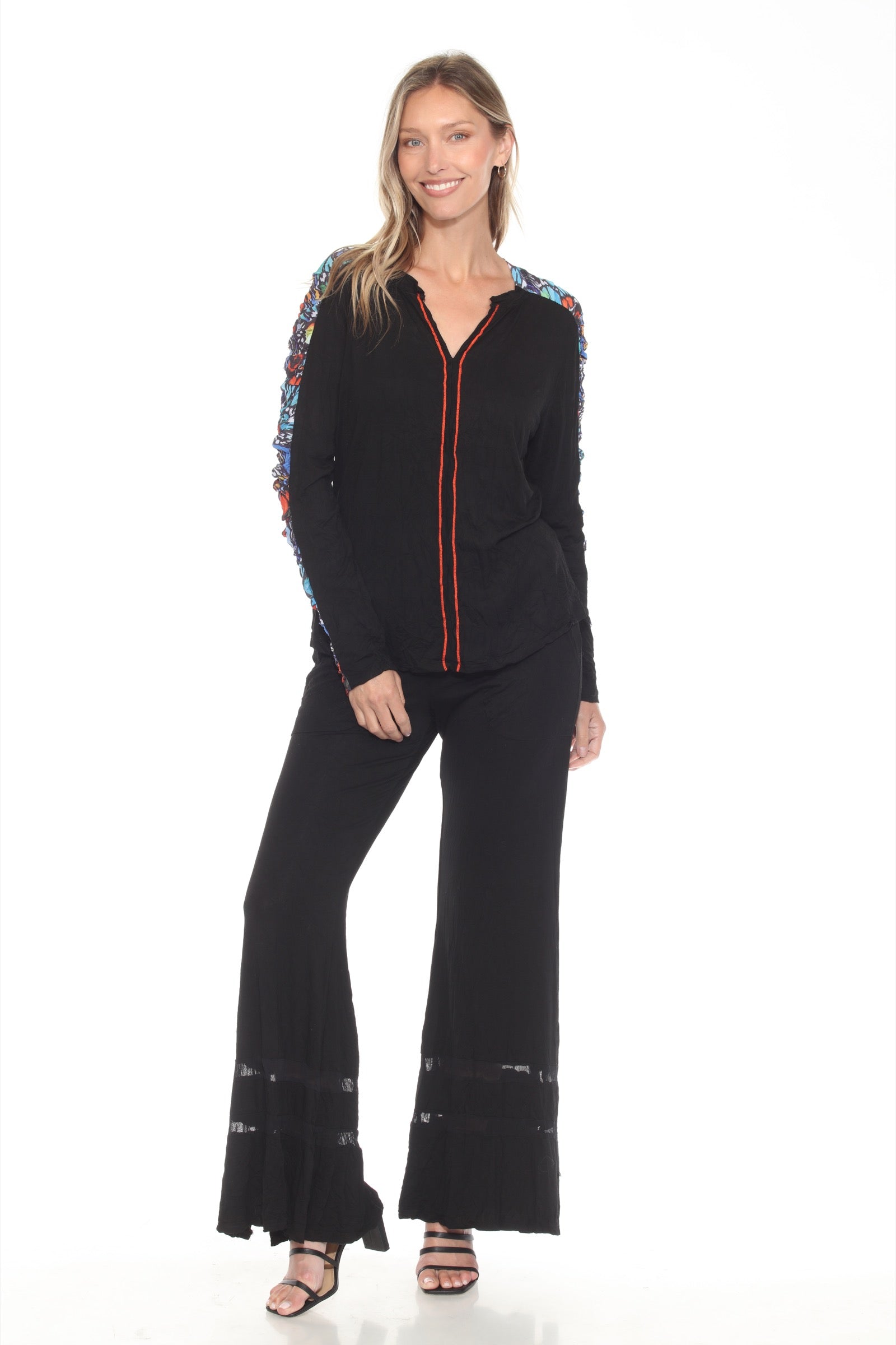 Penelope Top - Red Multi