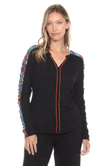 Penelope Top - Red Multi