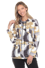 Jillian Pullover - Modern Circles - CARINE