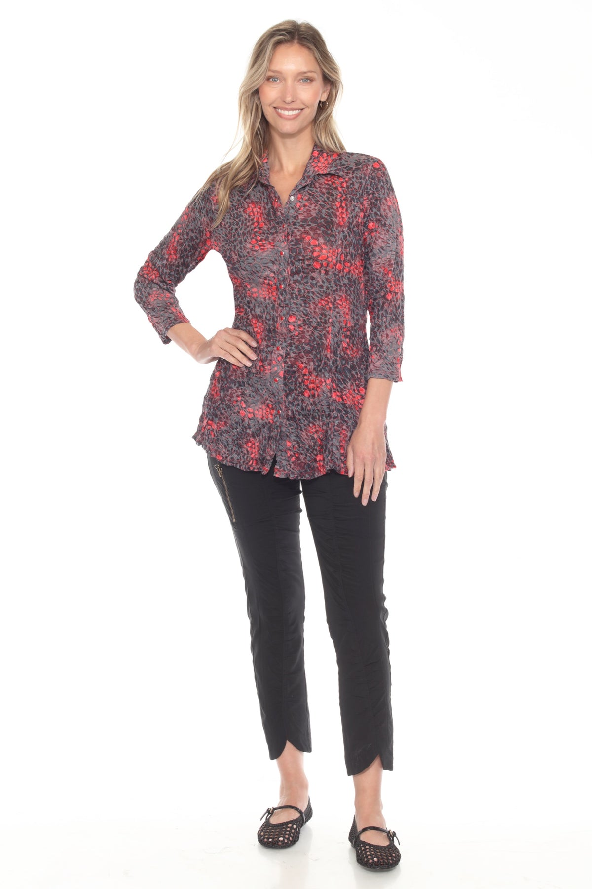 Selena Shirt - Ruby Jewels - CARINE