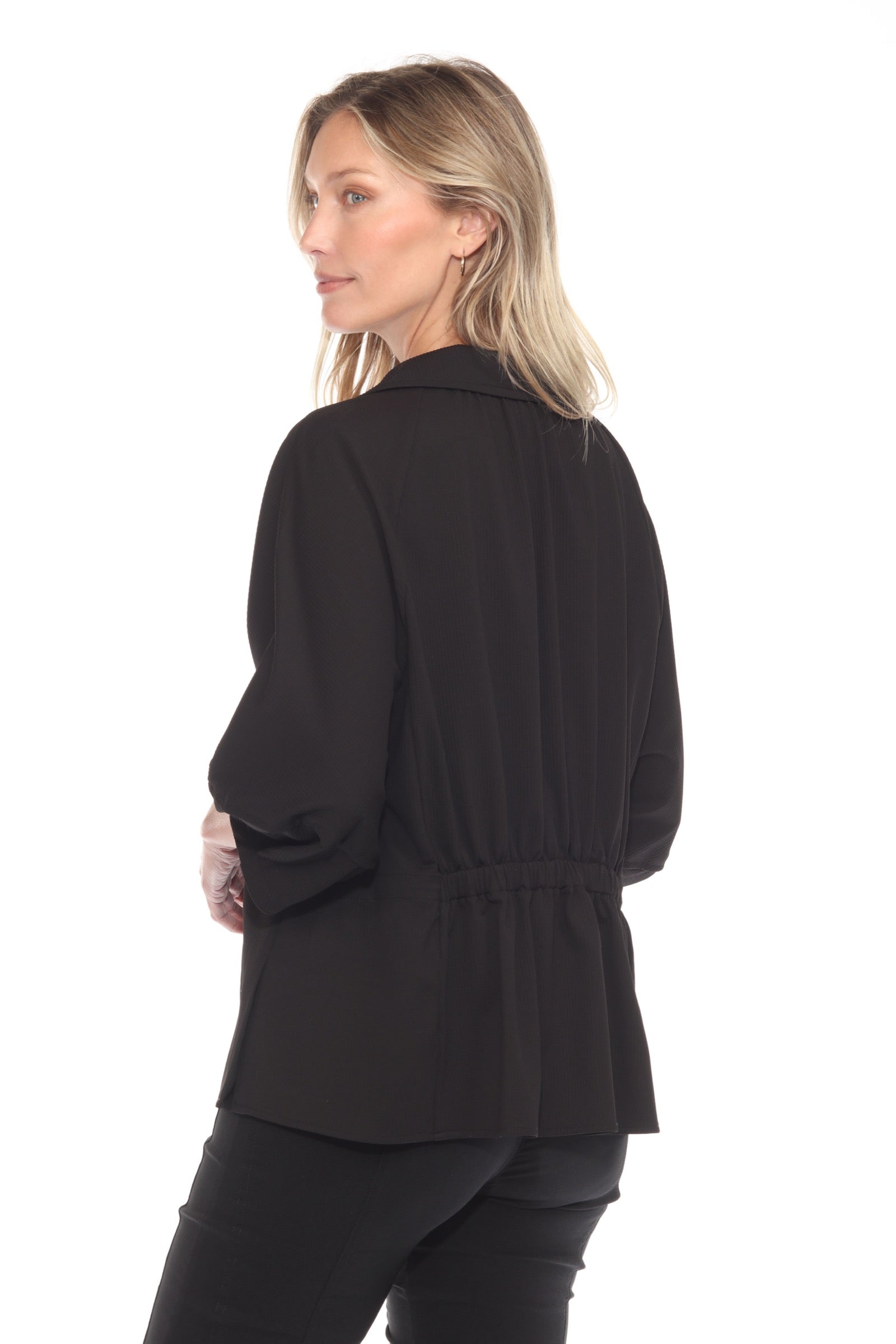 Ornate Button Collared Top