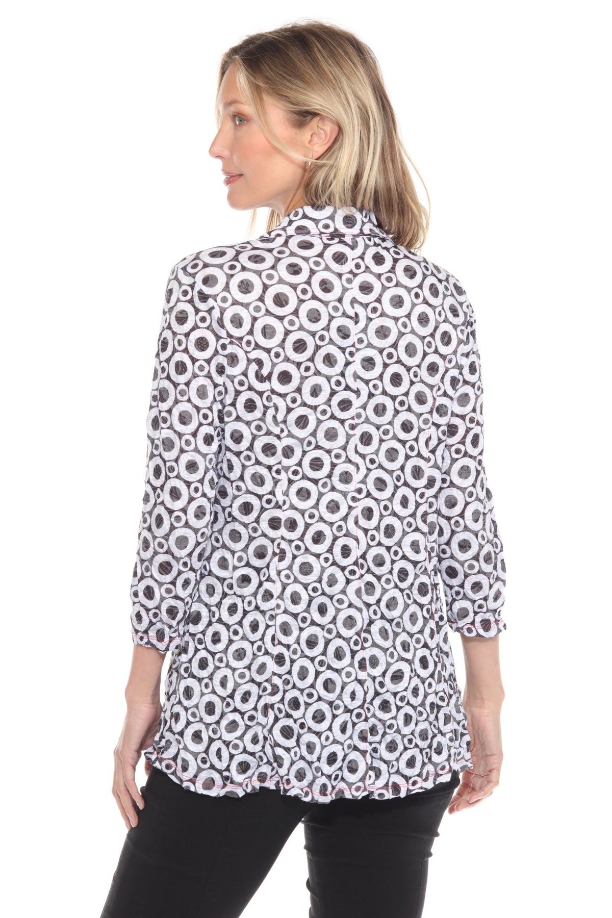 Selena Shirt - Retro Dots - CARINE