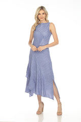 Sleeveless Patch Midi Dress - CARINE