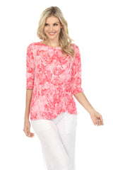 Jolene Top - Crimson Rose - CARINE