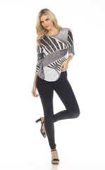 Round-Neck Top - Spectrum Light - CARINE
