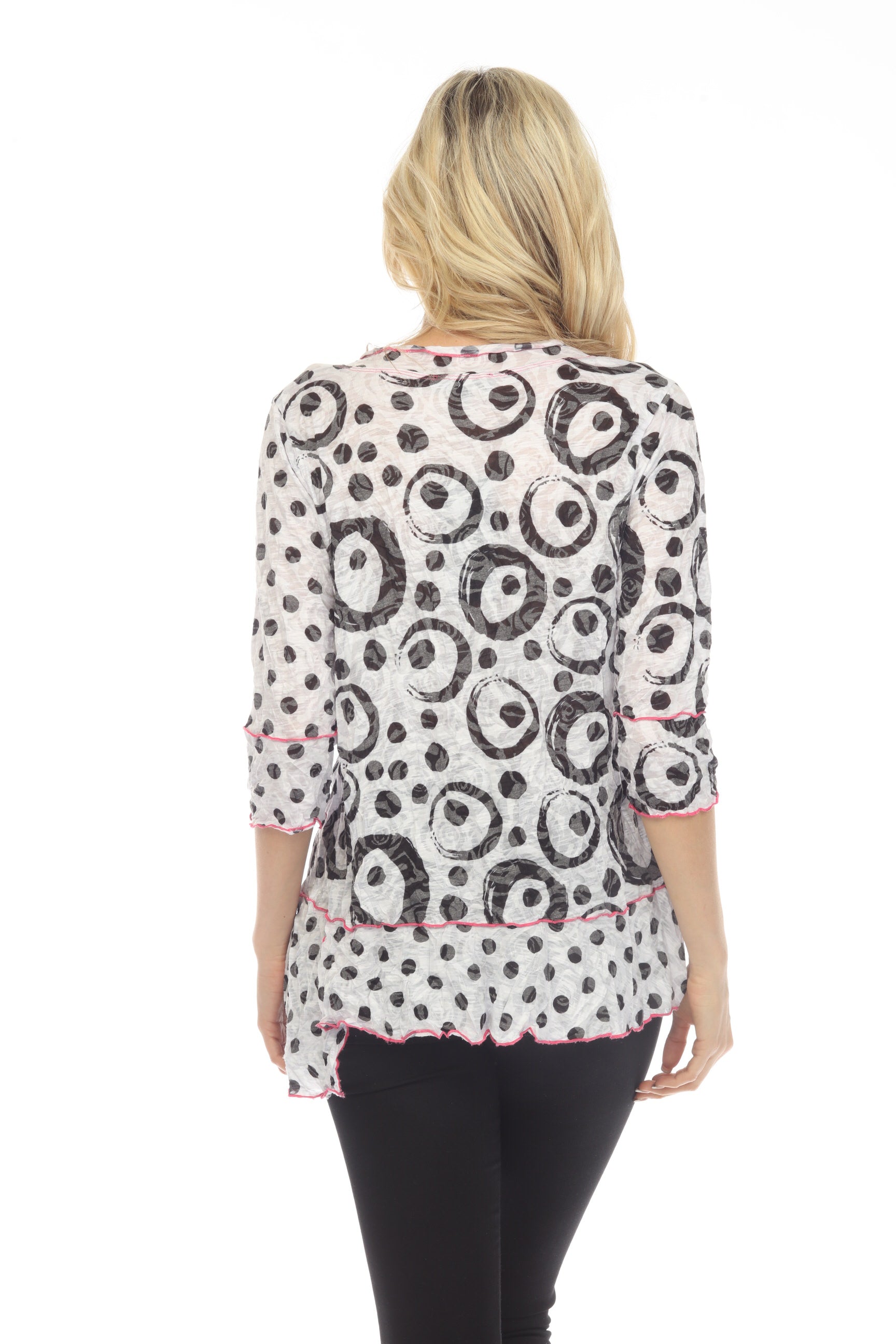 Madeline Top - Circle Dots - CARINE