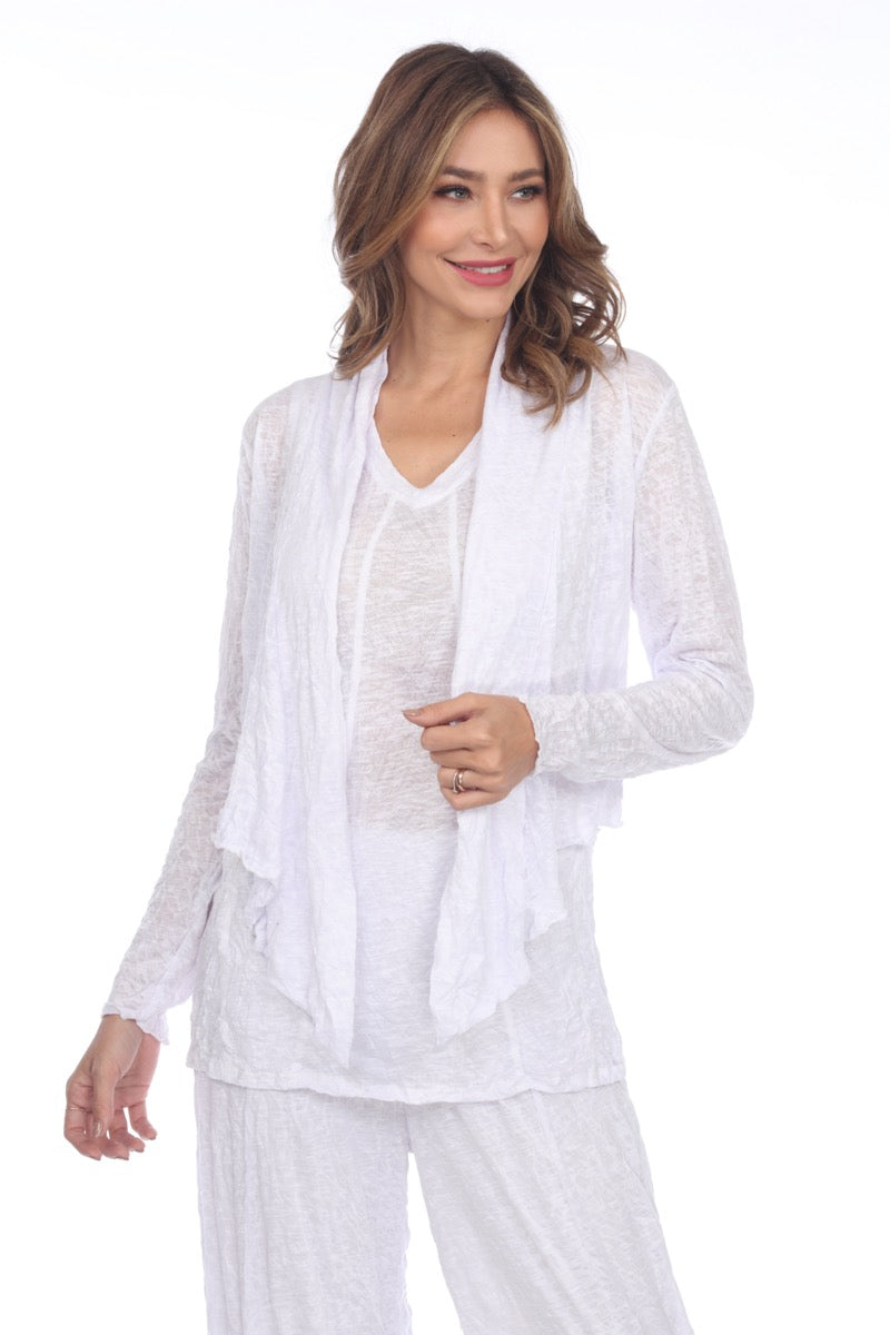 Claire Cardigan - Paper Flower - CARINE
