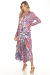 Priscilla Dress - Violet Burst - CARINE