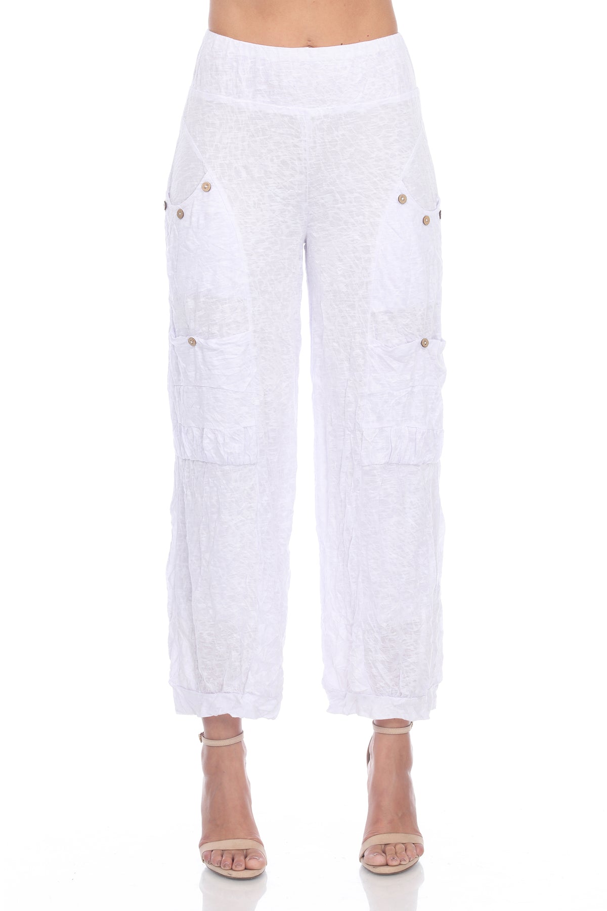 Pocket Pant w/ Buttons - CARINE
